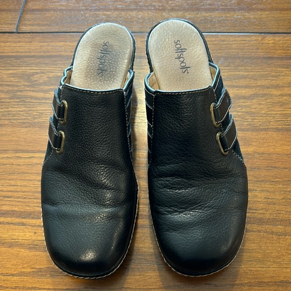 Softspots Shoes - Softspots Leather Clogs